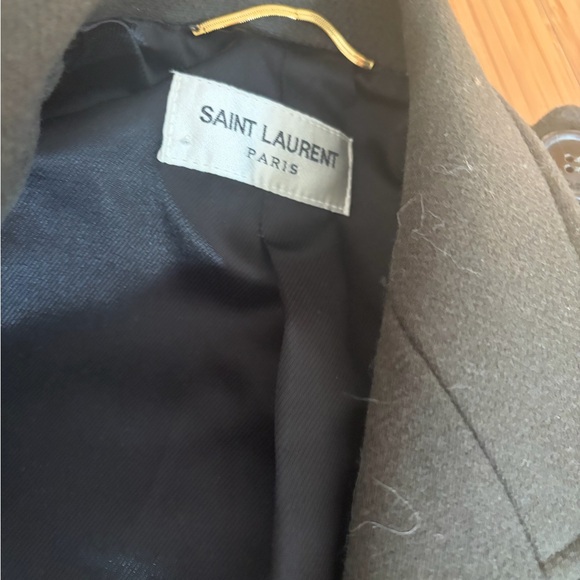 Saint Laurent Dark Green Utility Jacket - Picture 5 of 6